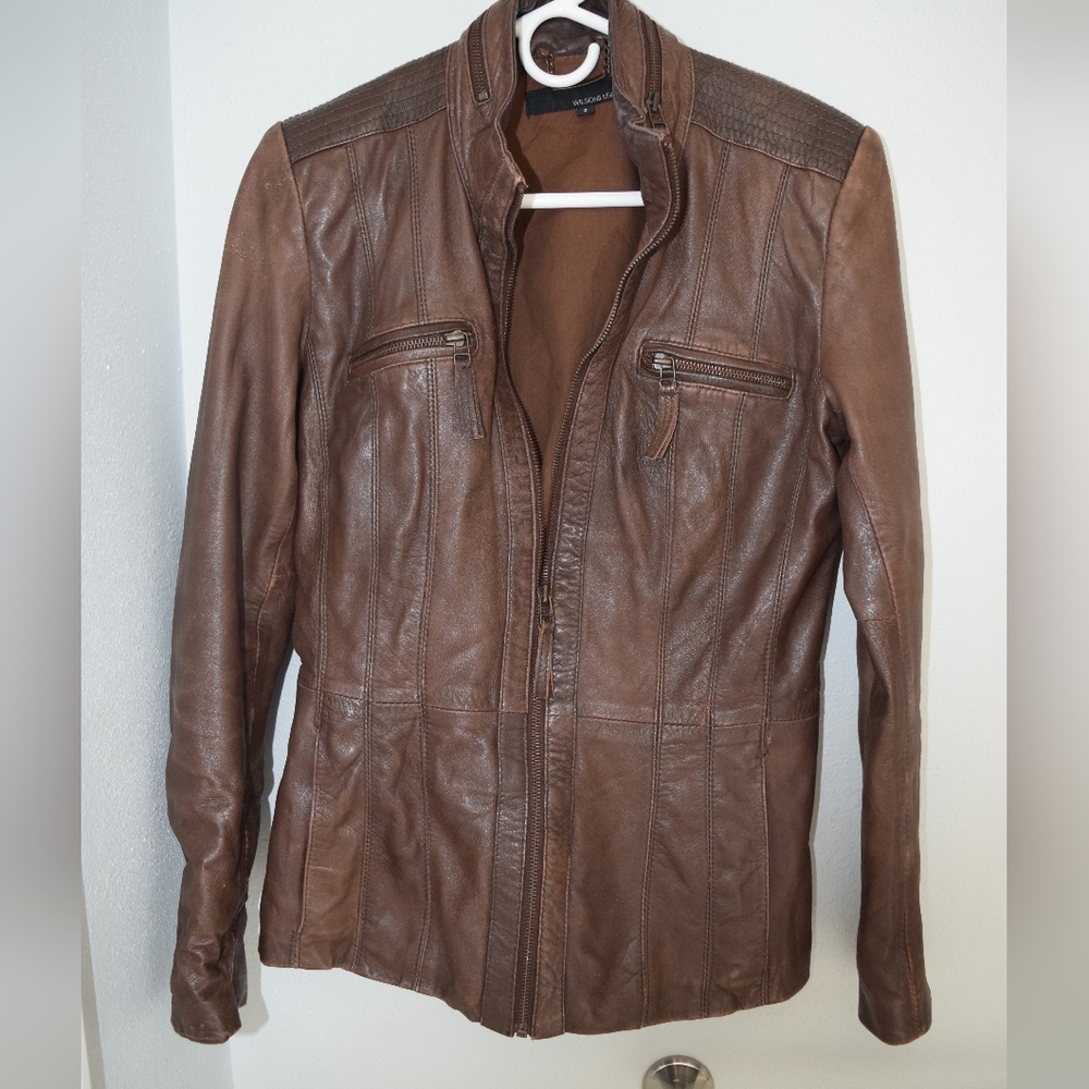 Brown Leather Jacket